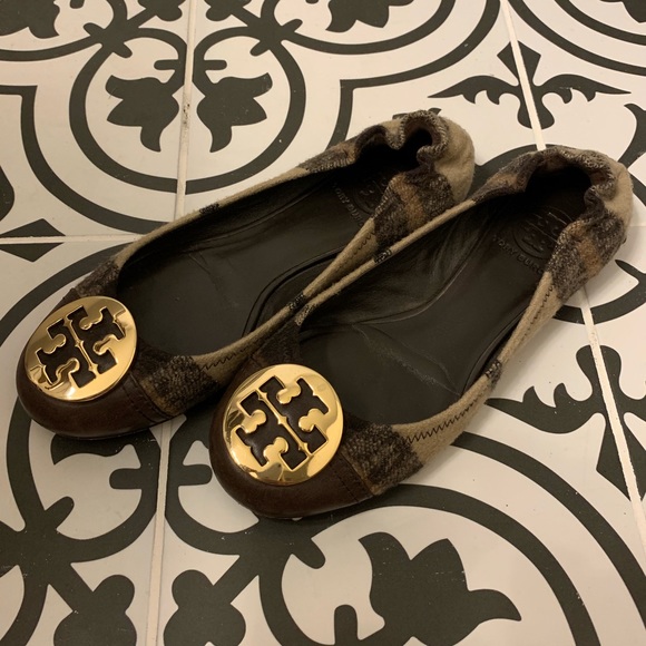 Tory Burch Shoes - [tory burch] serena flannel flats